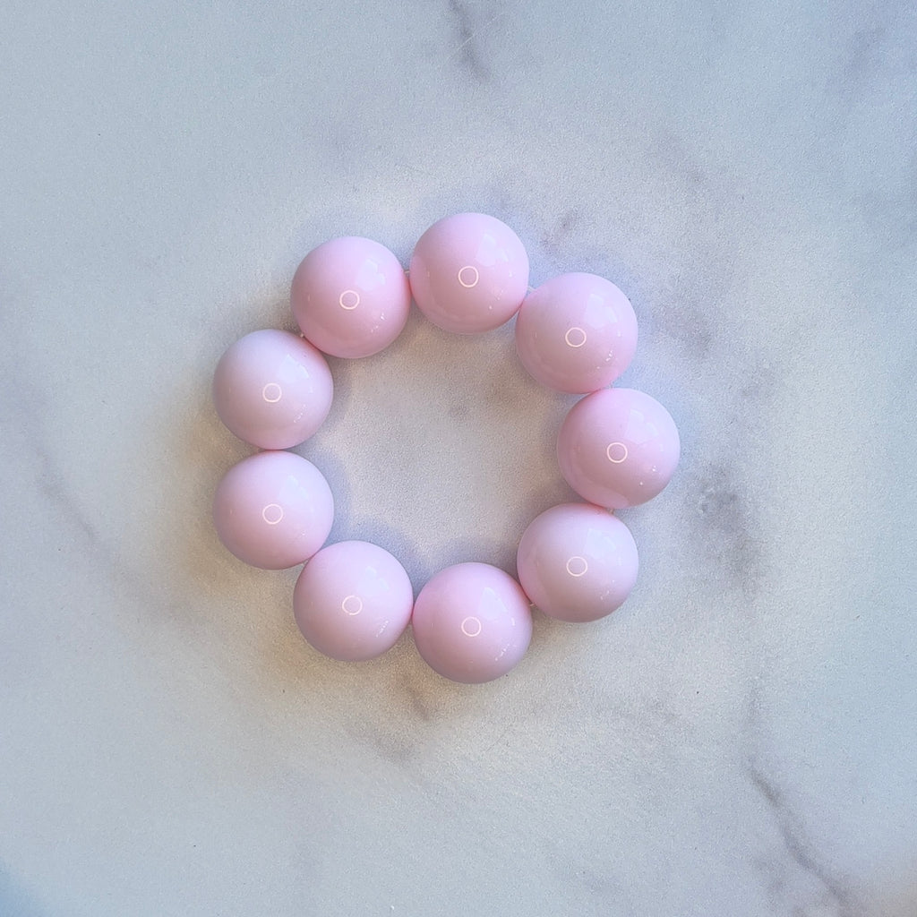 Bubble Stretch Bracelet Pink