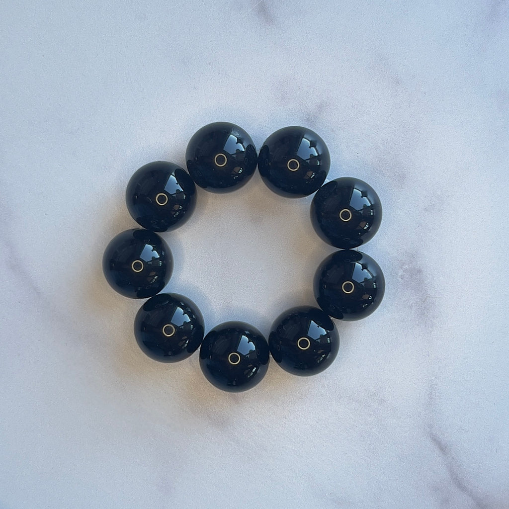 Bubble Stretch Bracelet Black
